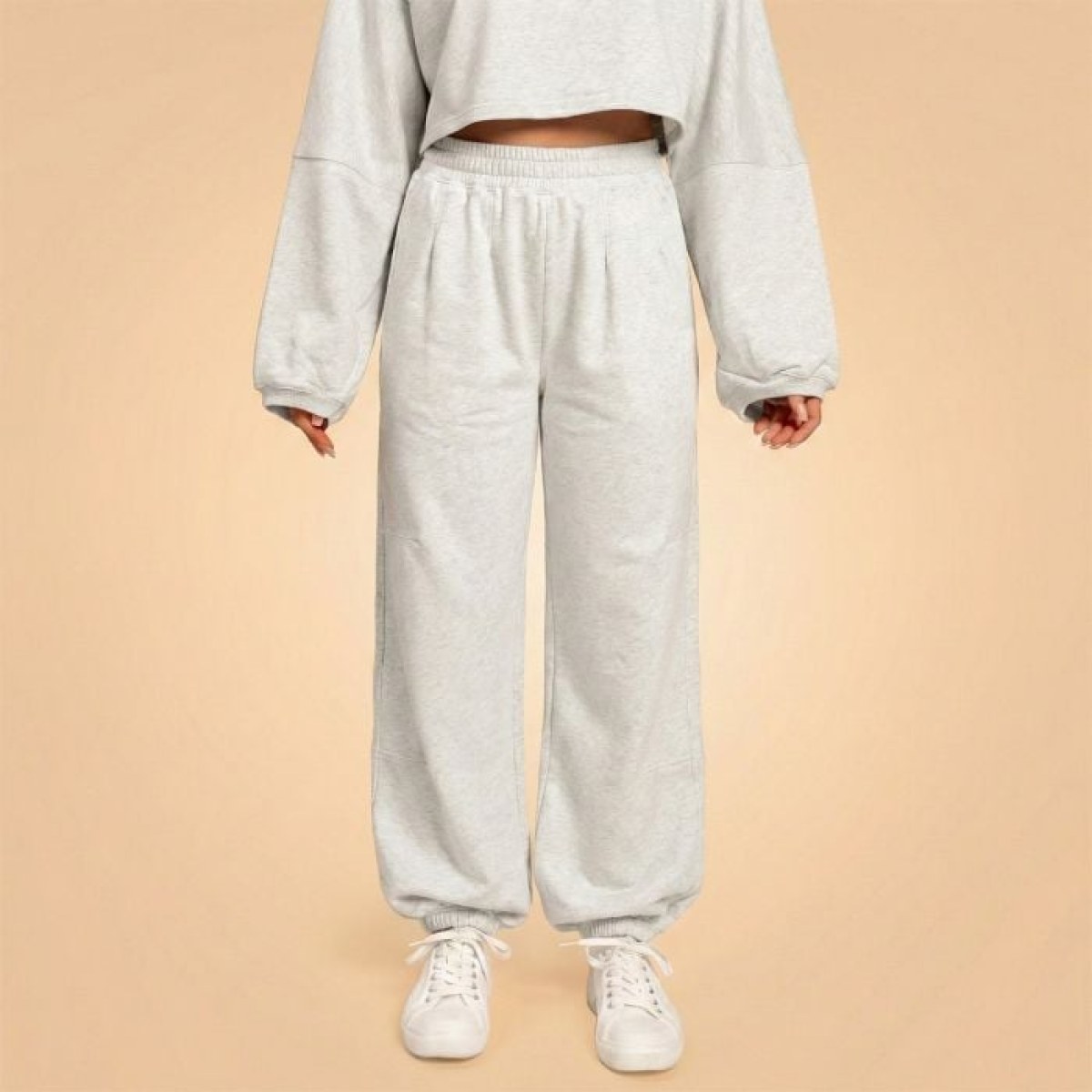 BeastPink Dámske tepláky Bliss Grey XLXL · záber 1