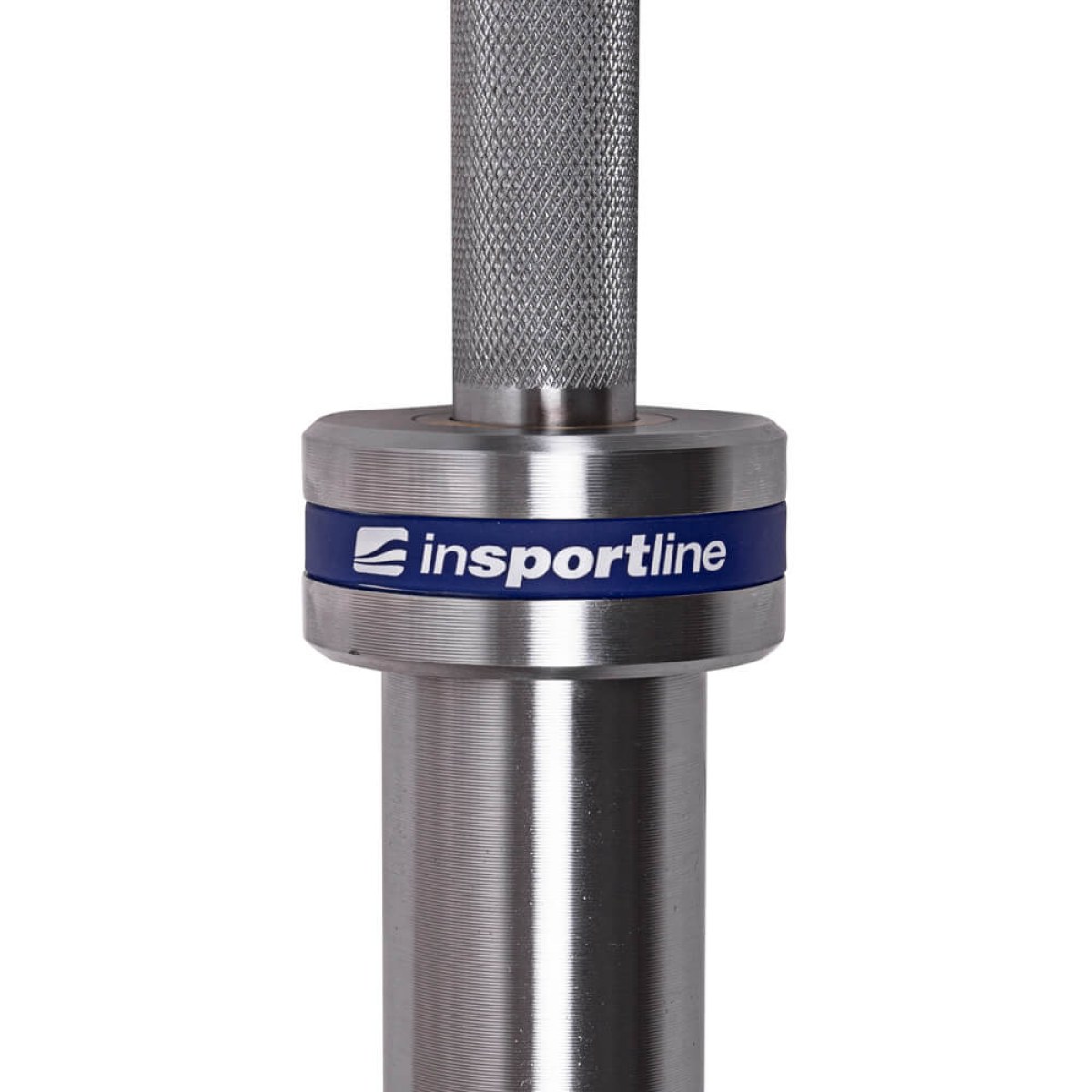 Vzpieračská tyč s ložiskami inSPORTline OLYMPIC OB-86 MH6 220cm/50mm • 20kg • do 675 kg • bez objímok · záber 2
