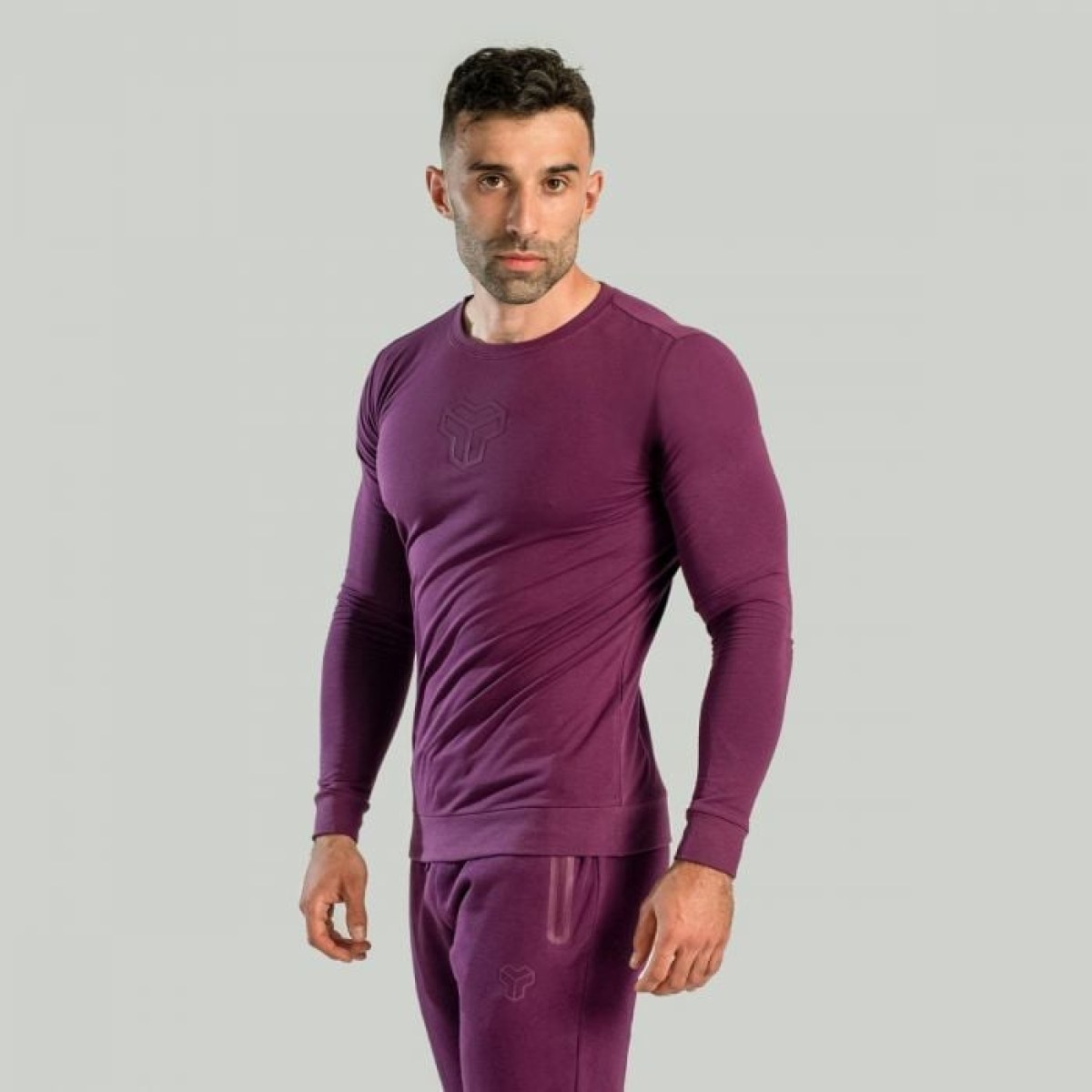 STRIX Tričko s dlhým rukávom Essential Plum XXXLXXXL · záber 1