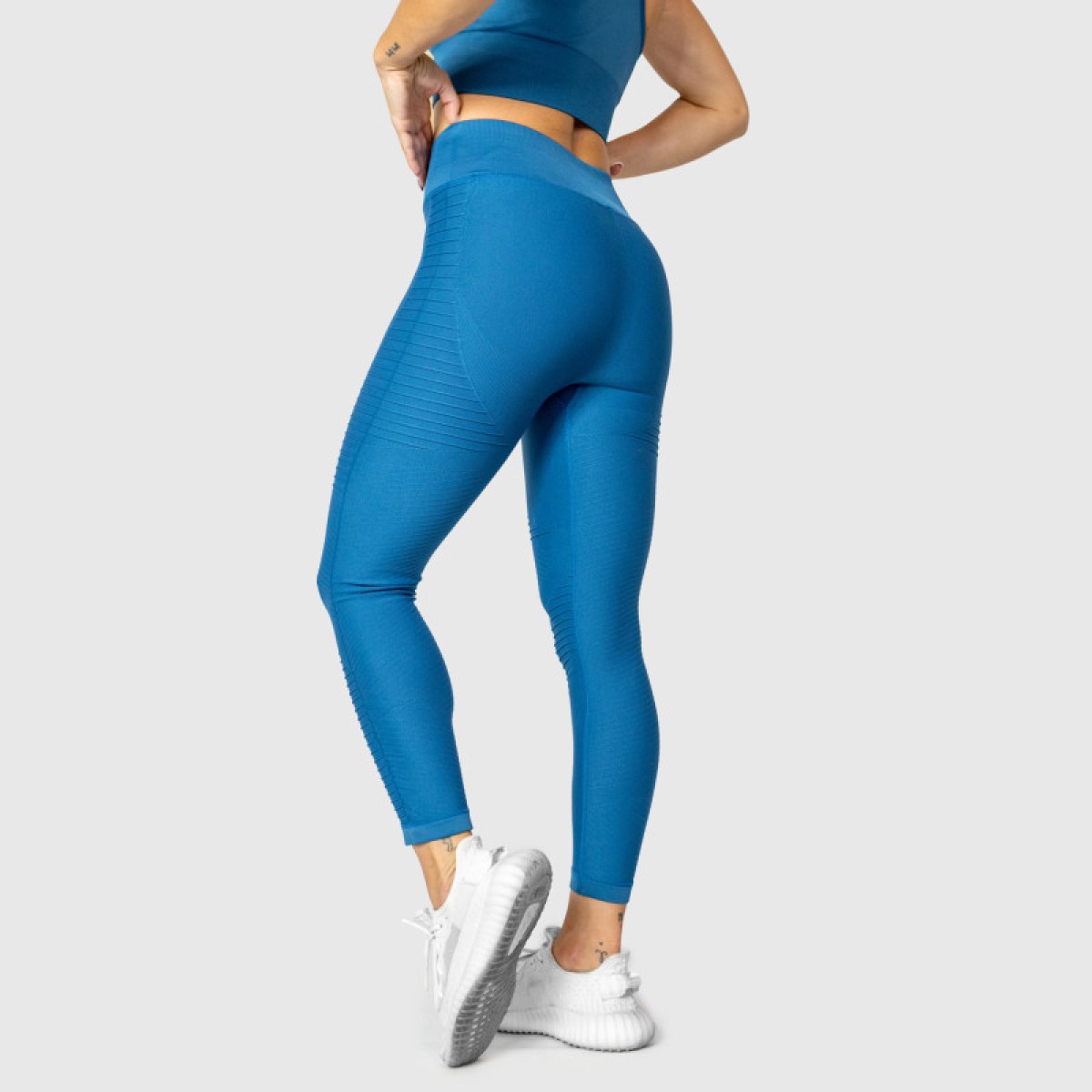Bezšvové legíny Iron Aesthetics Dynamic, ink blue · záber 3