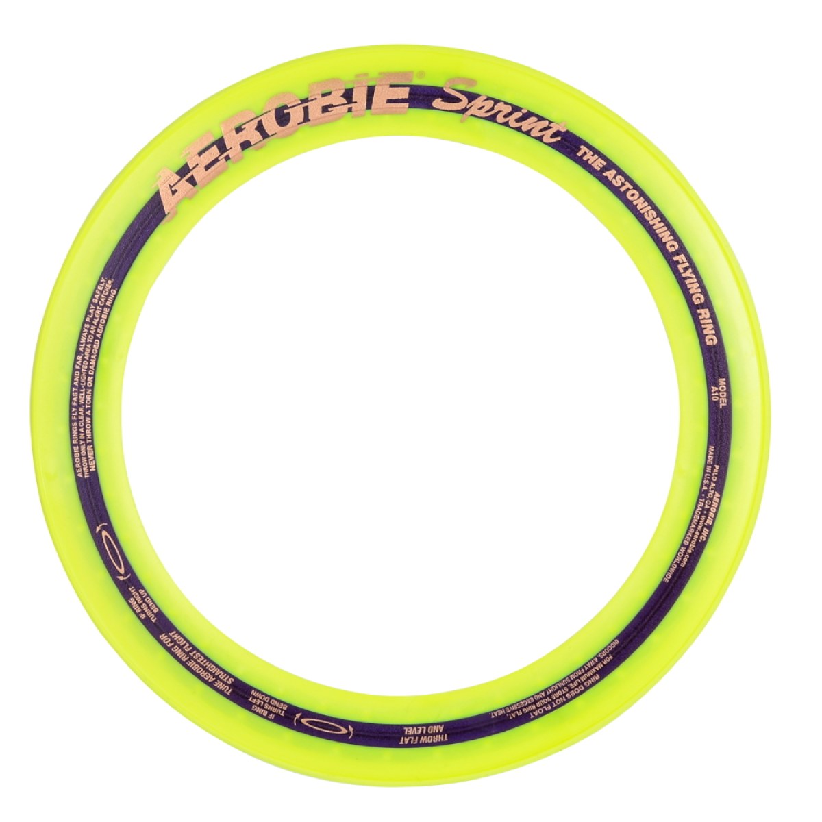 Aerobie SPRINT žltá · záber 1