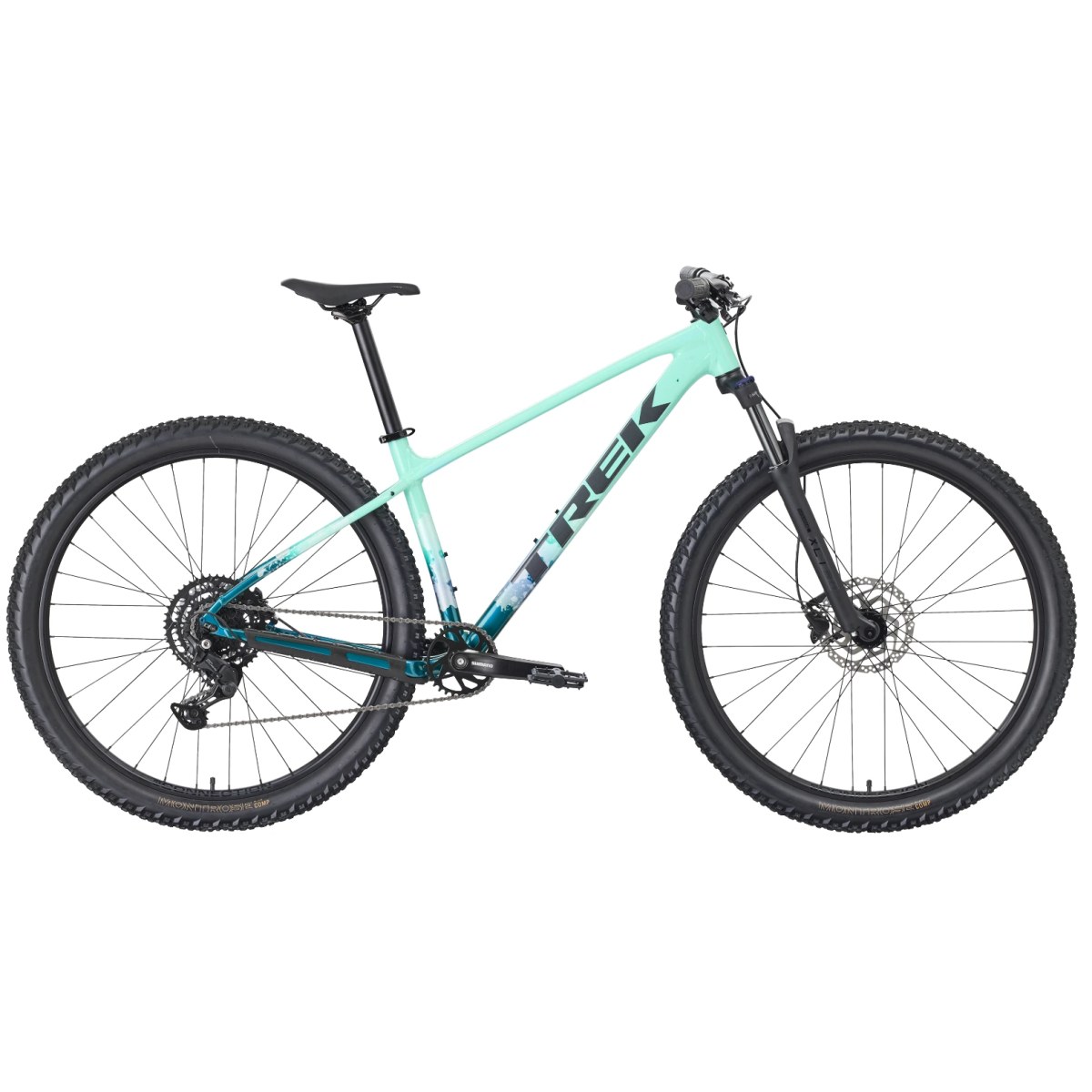 TREK Marlin 5 Gen 3 Miami Green/Dark Aquatic Fade 2026 - Veľkosť: L, 29 · záber 1
