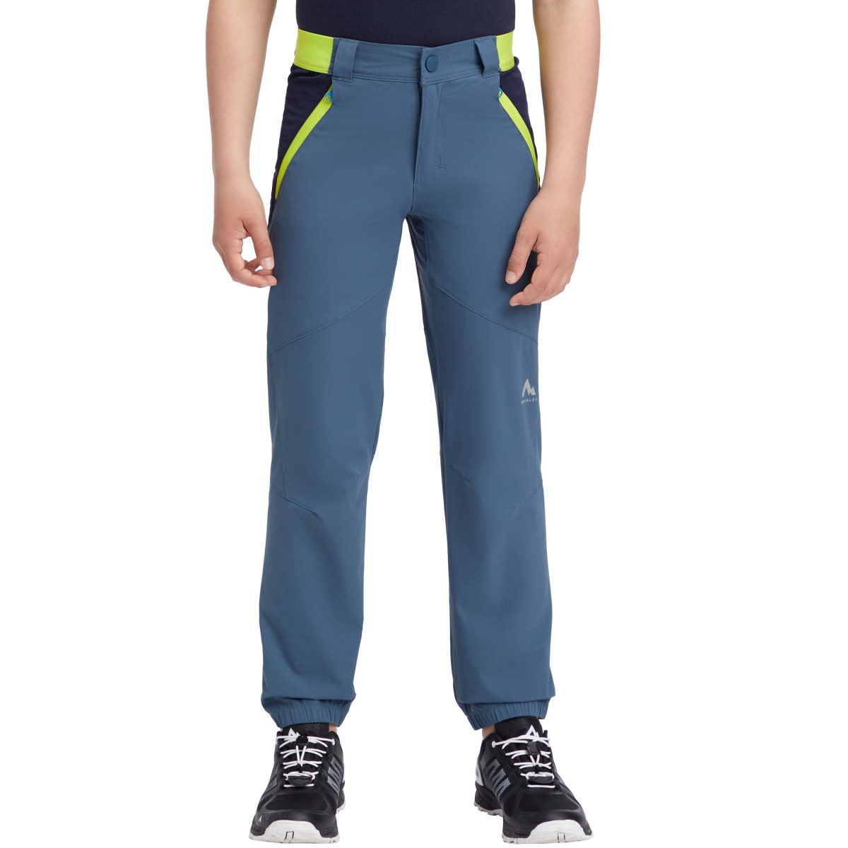 McKinley Brenton Hiking Pants Kids - Veľkosť: 128 | Farba: Modrá · záber 2