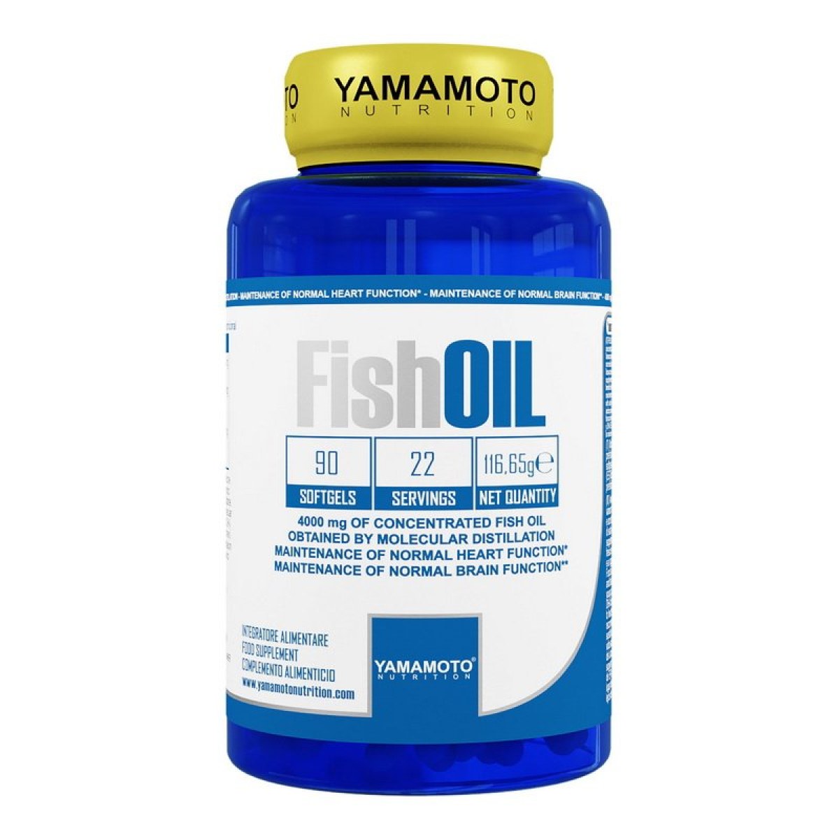 Fish Oil - Yamamoto 90 softgels · záber 1