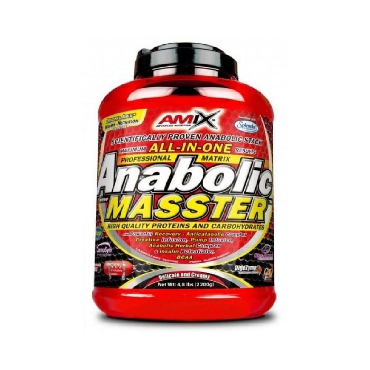 Amix Anabolic Masster 2200 g jahoda · záber 1