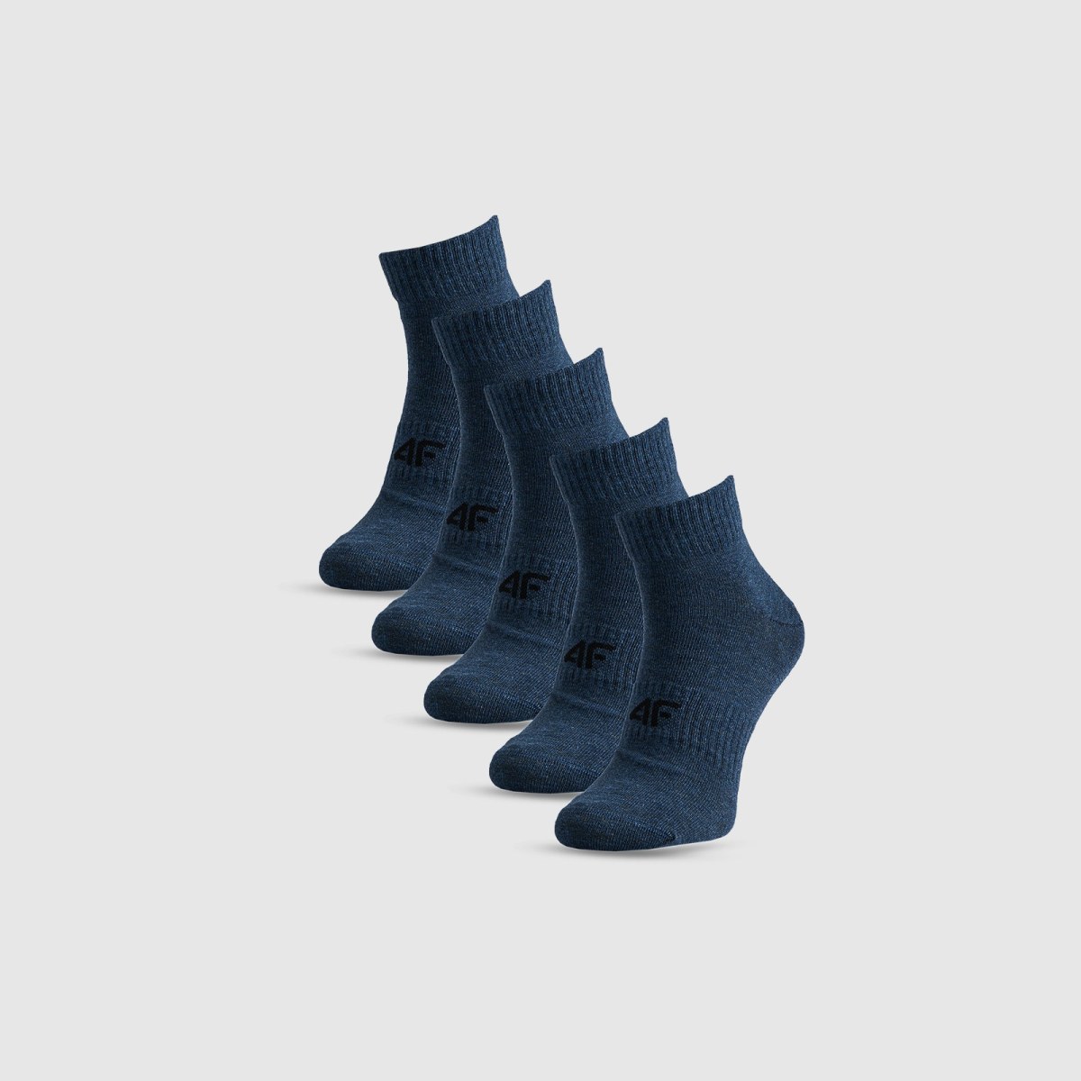 Ponožky krátke (5-pack) pánske - tmavomodré · záber 1