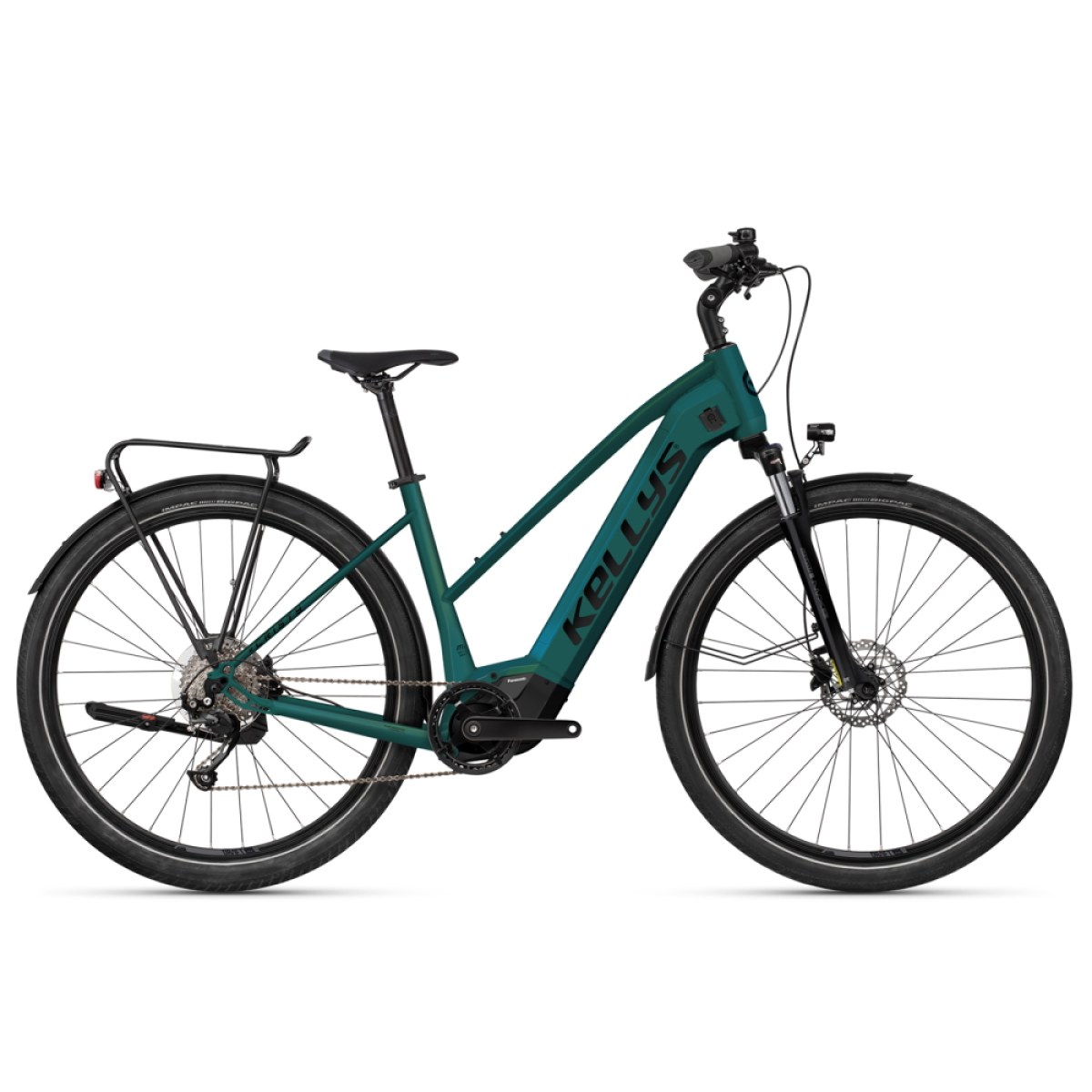 Kellys E-Cristy 30 P 28" - model 2023 Magic Green - M (18", 168-177 cm) · záber 1