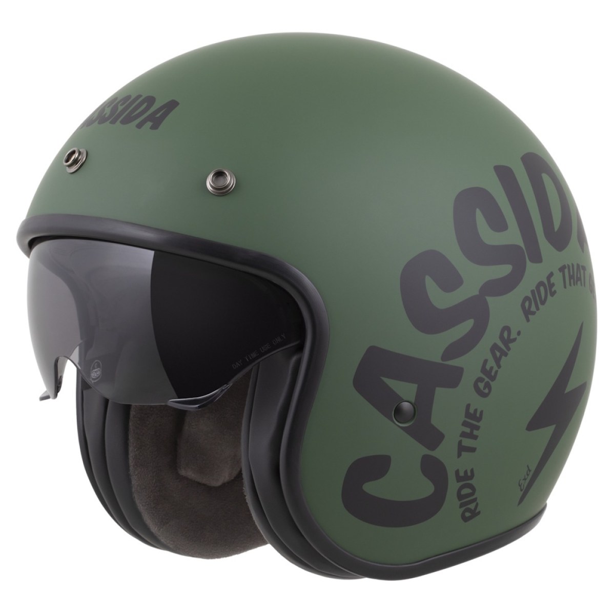 Cassida Oxygen Gear 2.0 zelená matná/černá M (57-58) · záber 2