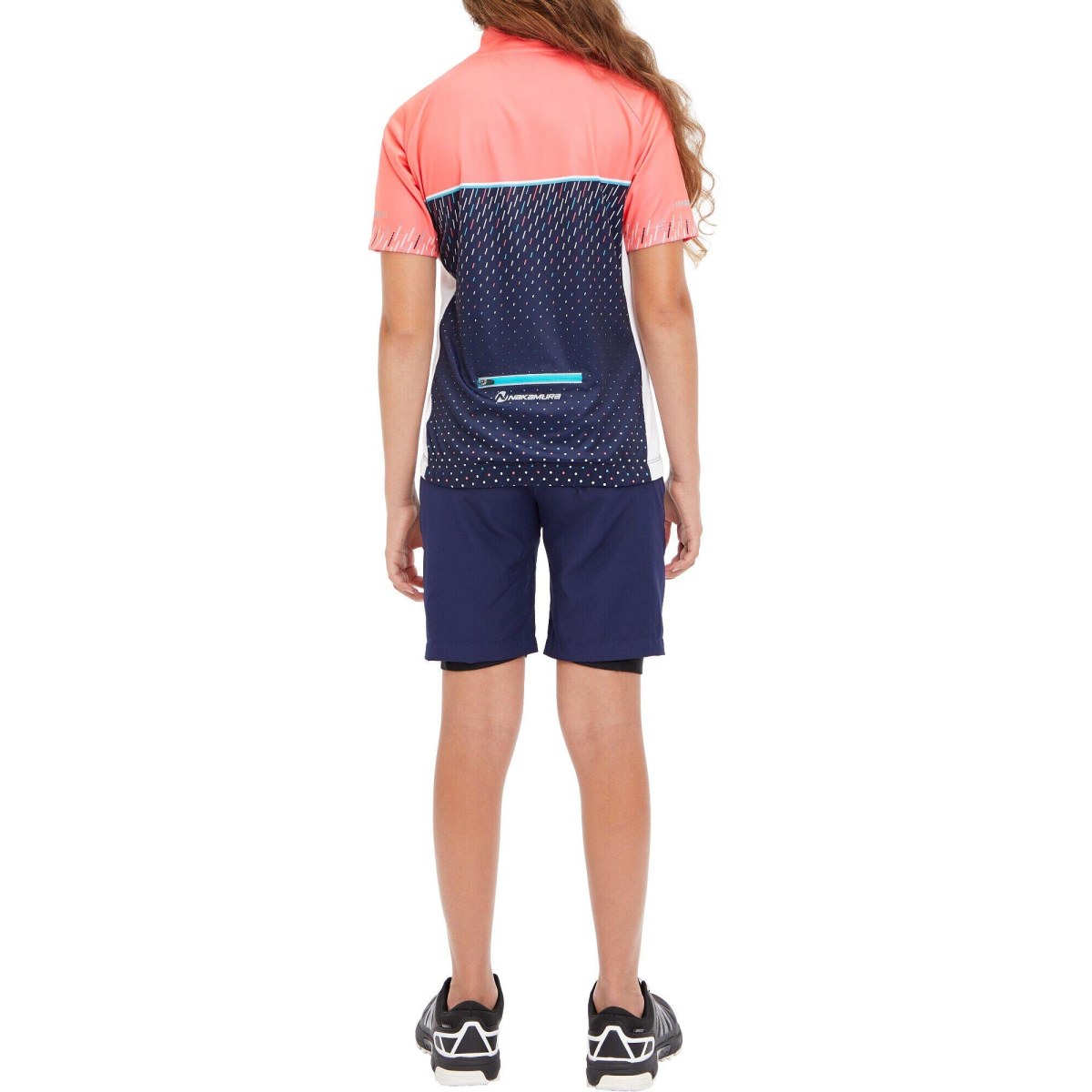 Nakamura Eredita III Jersey Kids - Veľkosť: 152 | Farba: Modrá, Ružová · záber 3
