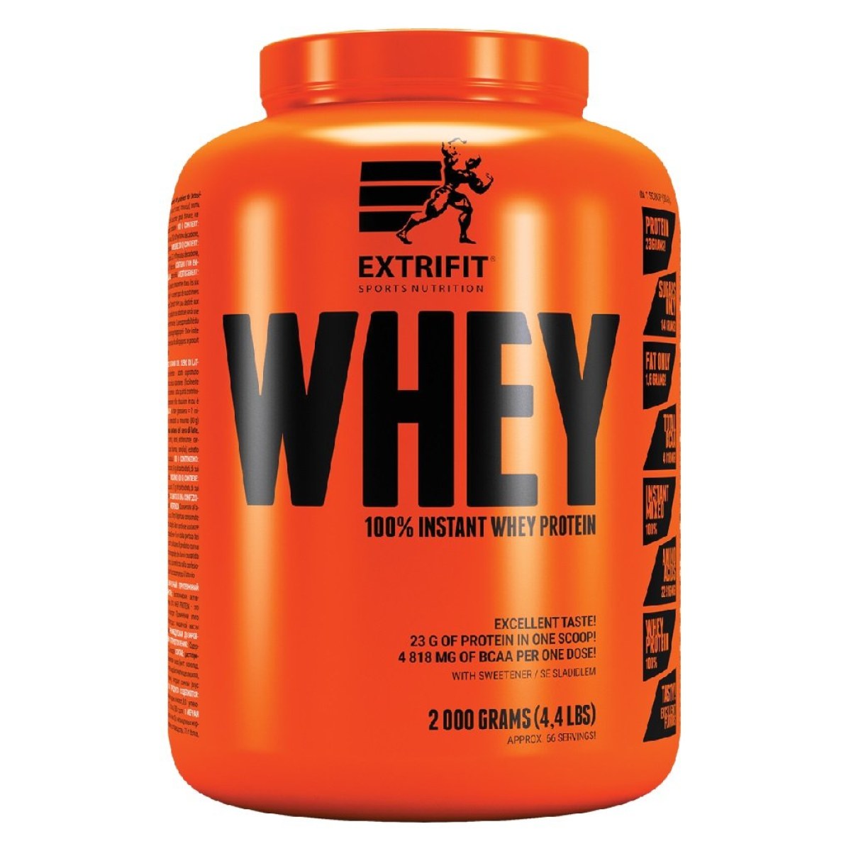 100% Instant Whey Protein - Extrifit 2000 g Čokoláda · záber 1