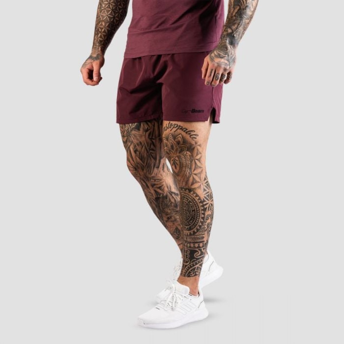 GymBeam Šortky TRN Eggplant MM · záber 1