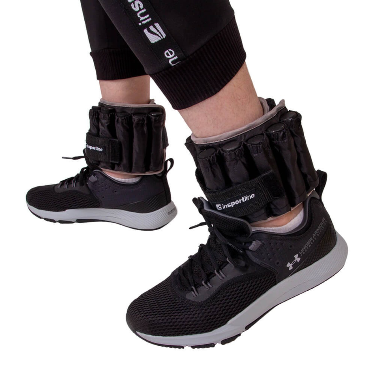 Nastaviteľné členkové závažia inSPORTline Ankler X 2x2,25 kg · záber 2