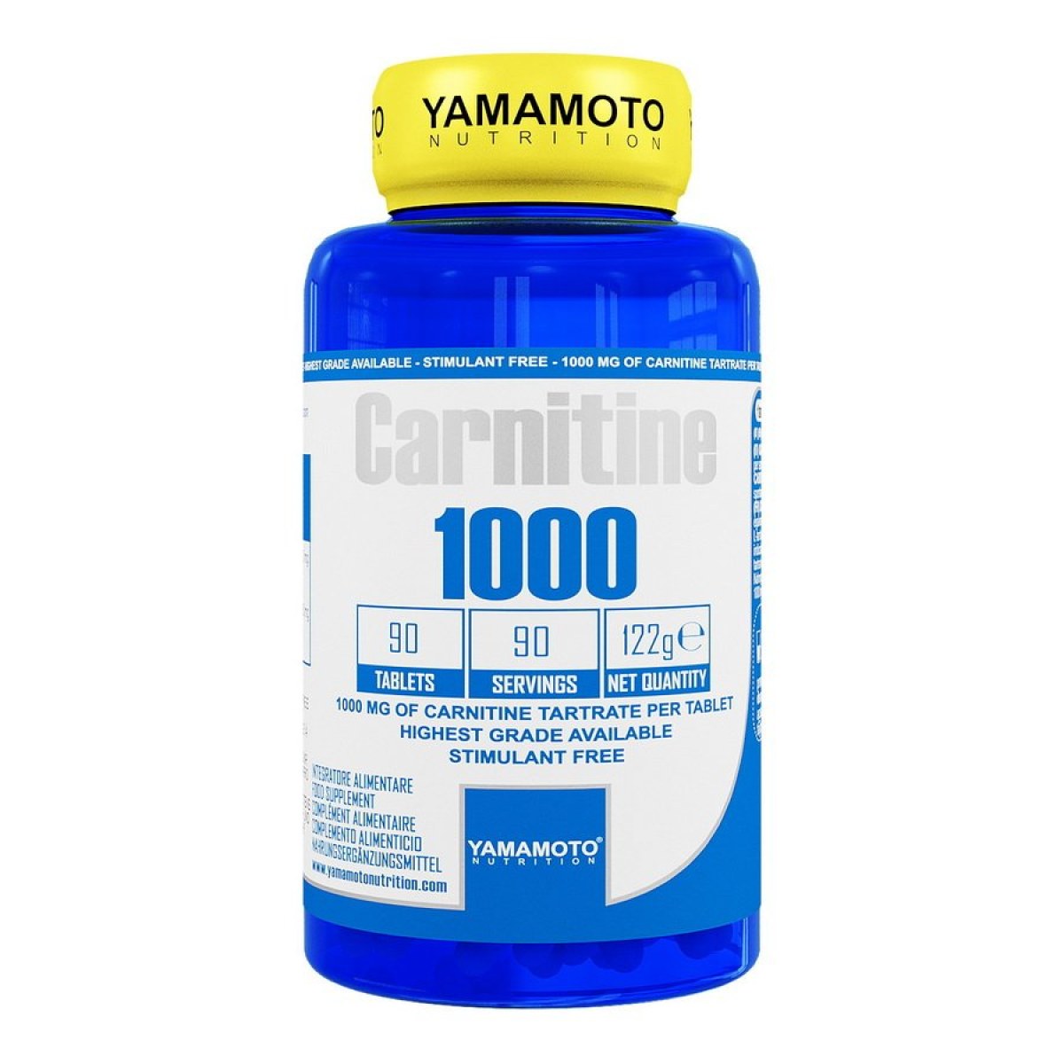 Carnitine 1000 - Yamamoto 90 tbl. · záber 1