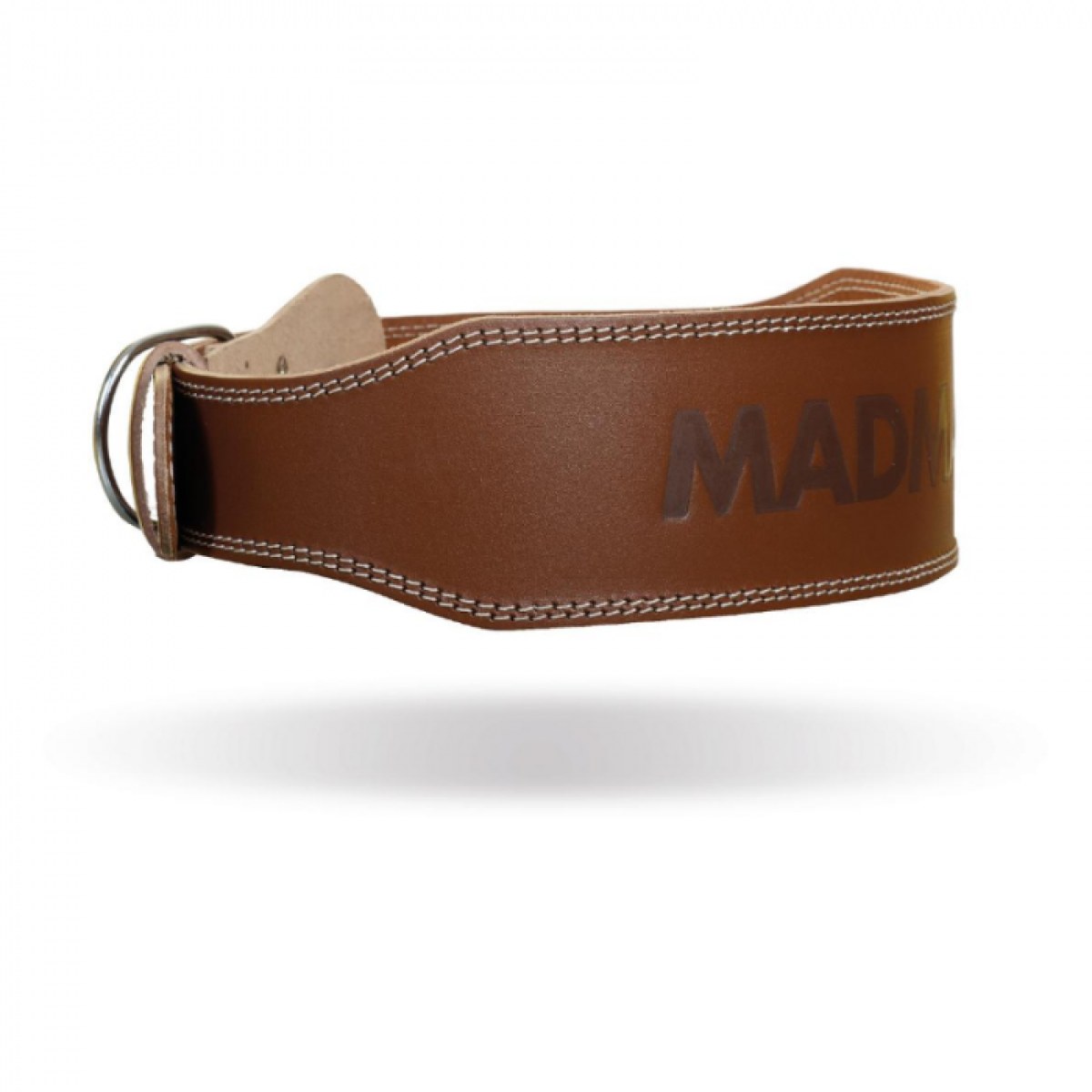 MADMAX Fitness opasok Full Leather Chocolate Brown S · záber 1