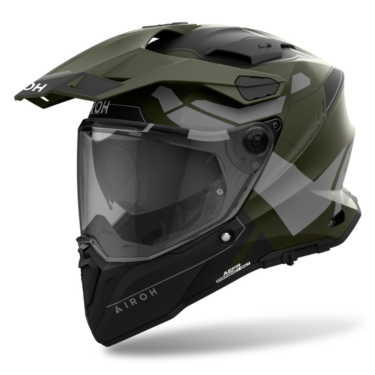 AIROH Commander 2 Reveal matná military zelená 3XL (64) · záber 1