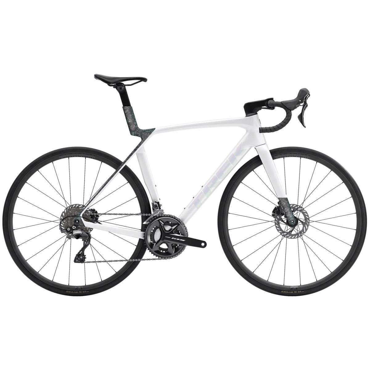 Trek Madone SL 5 Gen 8 Gloss Crystal White/Matte Deep Smoke 2026 - Veľkosť: M, L · záber 1