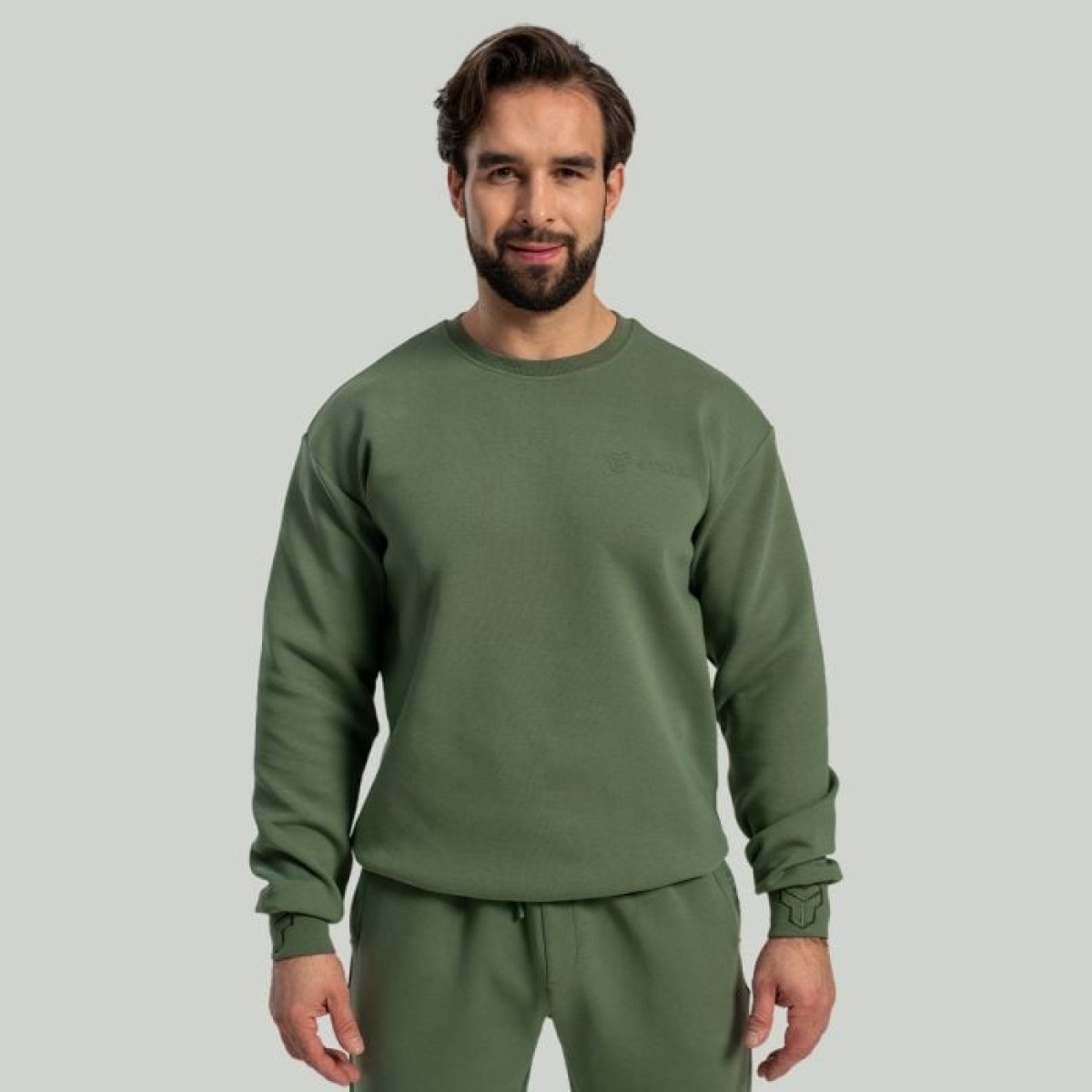STRIX Mikina Relaxed Cedar Green LL · záber 1