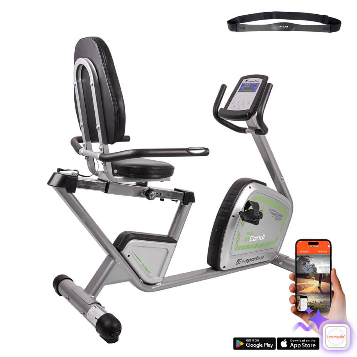 Recumbent inSPORTline inCondi R60i · záber 1