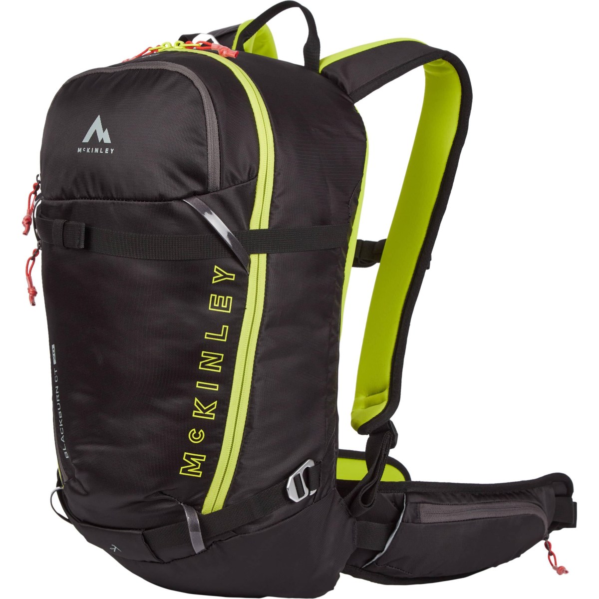 McKinley Black Burn CT 20 Alpine Backpack - Farba: Čierna | Objem: 16-20 · záber 1