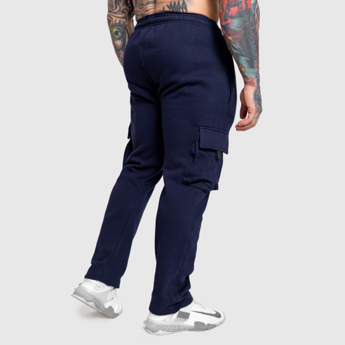 Pánske tepláky Iron Aesthetics Utility, navy · záber 4