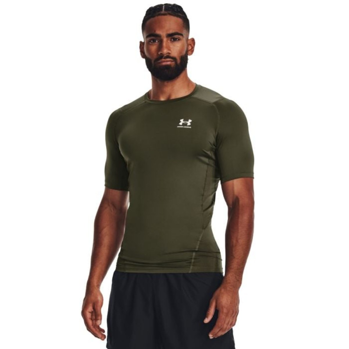 Under Armour Kompresné tričko HG Armour Comp SS Green XXLXXL · záber 1