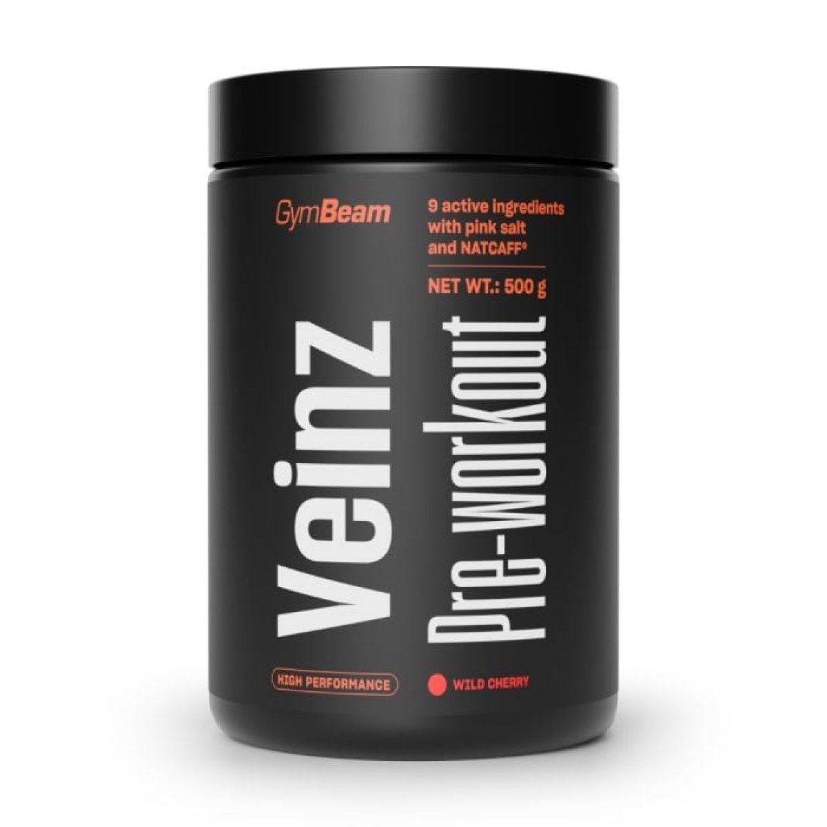 Veinz Pre-workout - GymBeam divoká čerešňa · záber 1