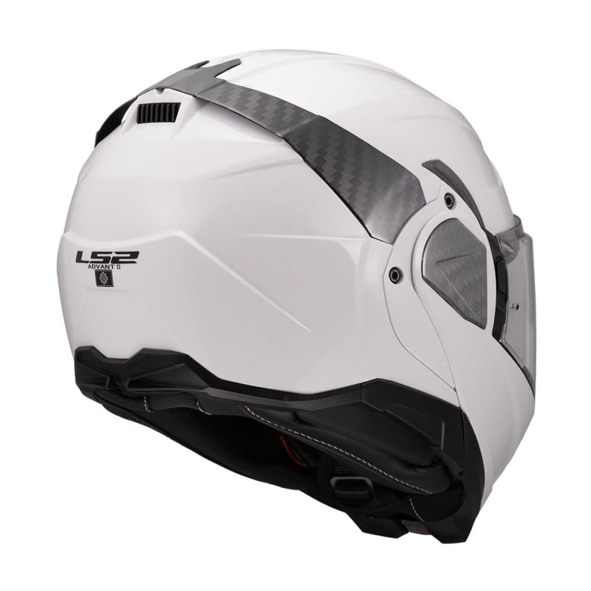 LS2 FF910 Advant II Solid White XL (61-62) · záber 3