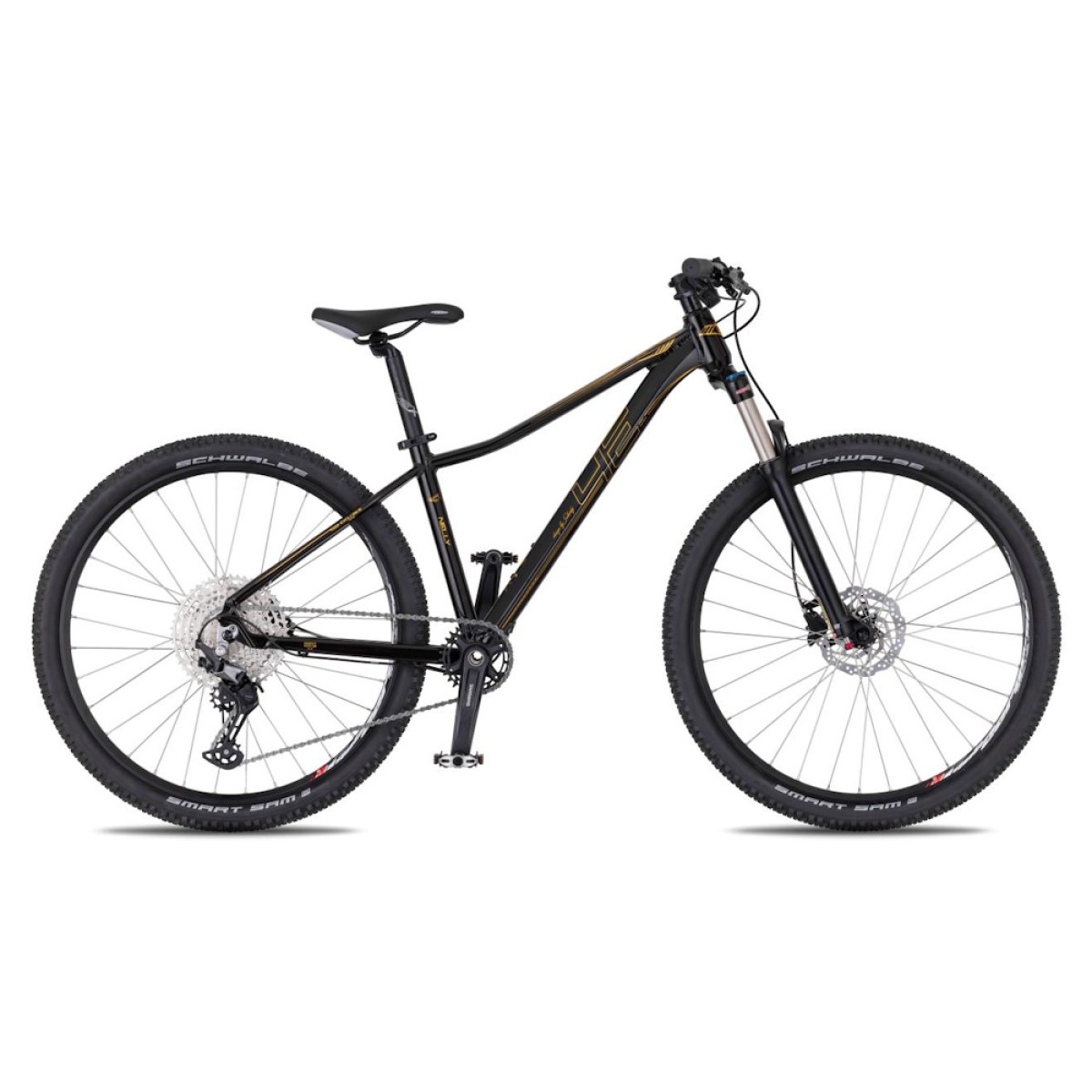 4EVER Nelly Active 27,5" - model 2026 black/gold - M (18", 165-175 cm) · záber 1