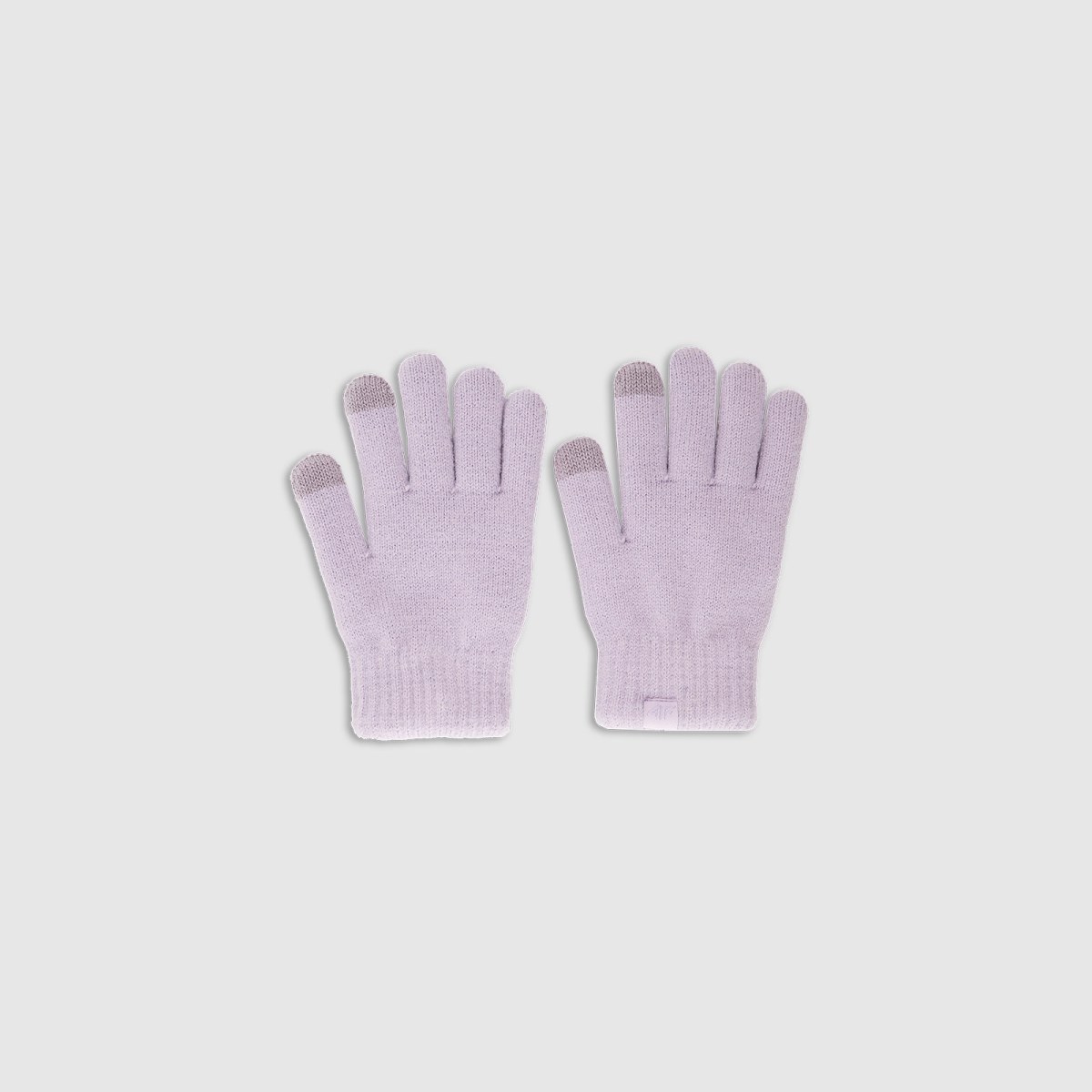 Detské pletené rukavice Touch Screen - fialové · záber 1