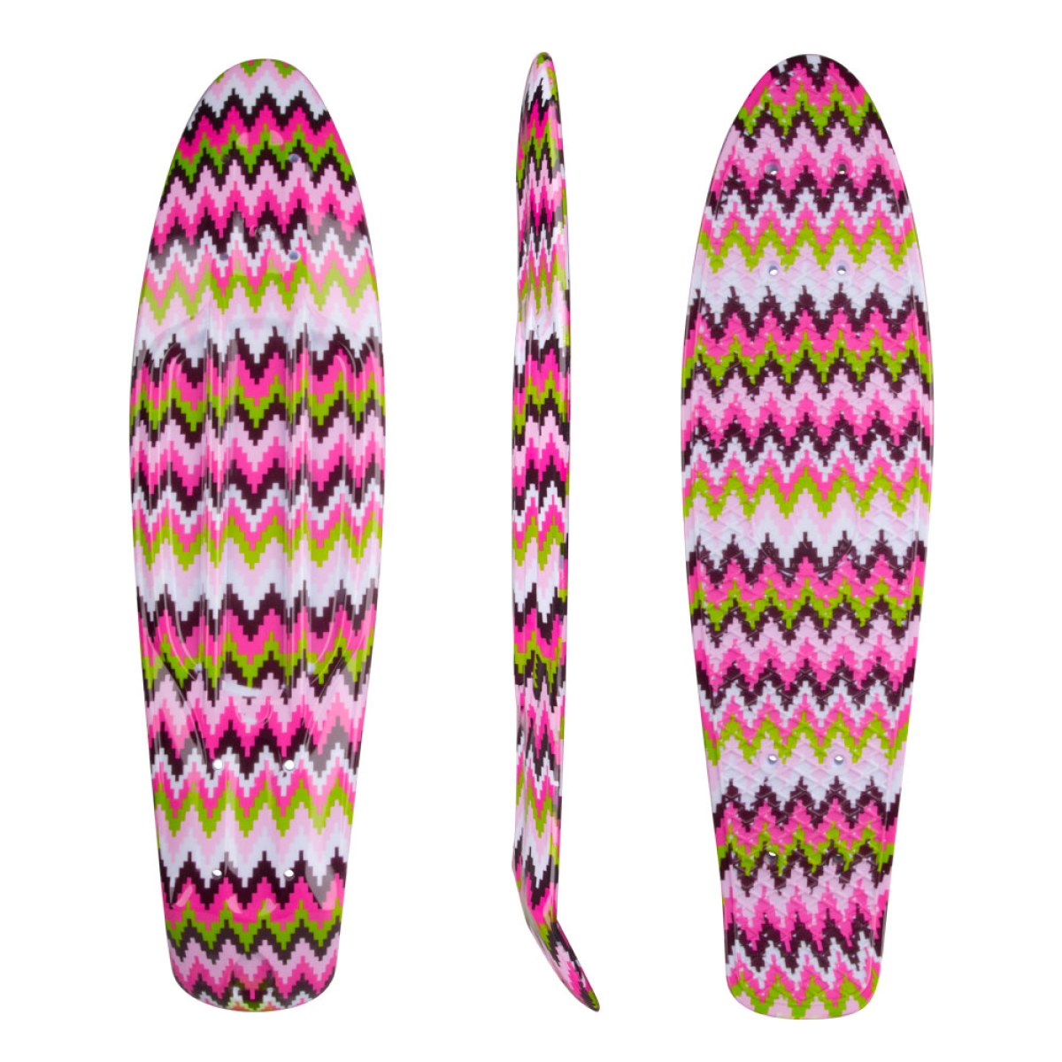 Doska pre pennyboard WORKER Patterny 22.5*6" - Farba: Design 3 · záber 1