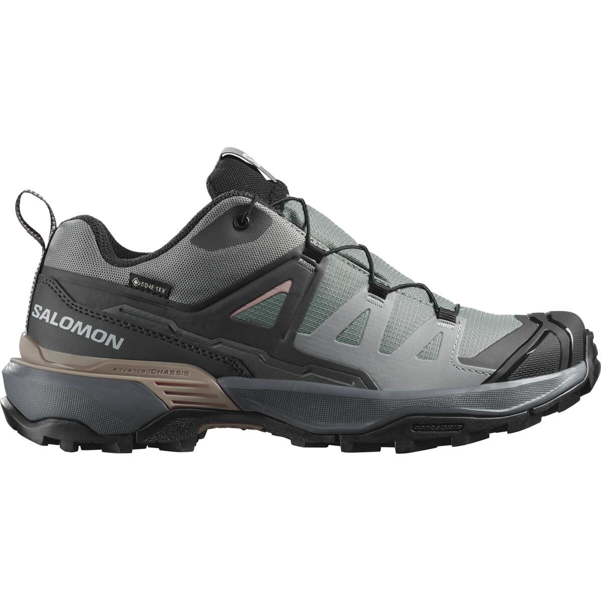 Salomon X Ultra 360 GTX W - Veľkosť: 37 1/3 | Farba: Čierna, Sivá, Petrolejová · záber 1
