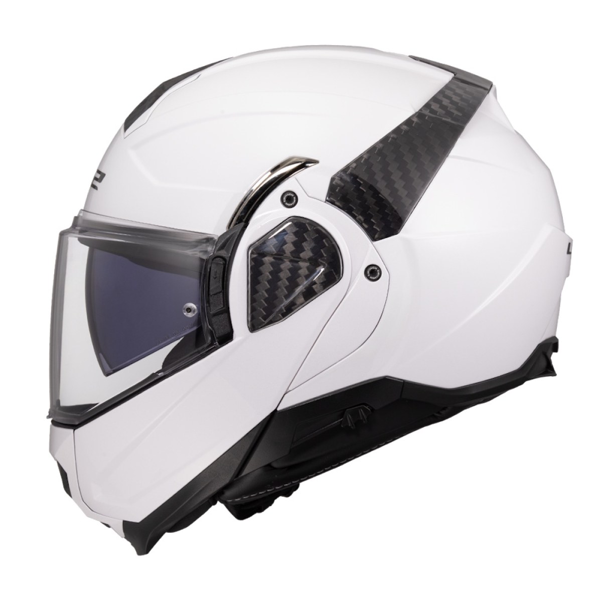 LS2 FF910 Advant II Solid White XL (61-62) · záber 2