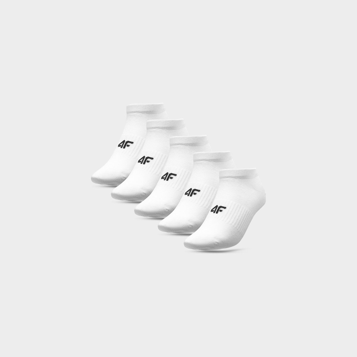Ponožky krátke (5-pack) dámske - biele · záber 1