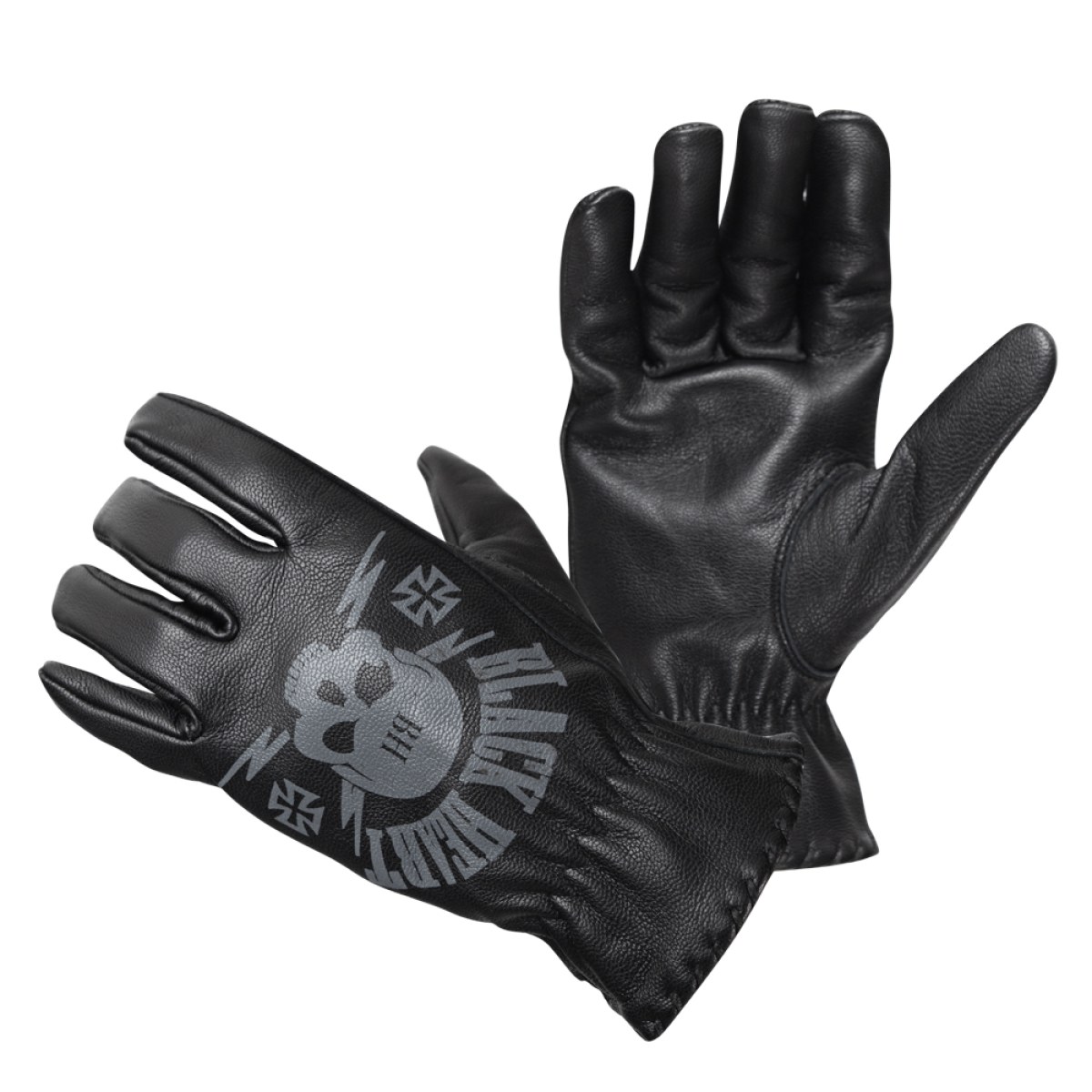 W-TEC Black Heart Skull Gloves čierna - M · záber 1
