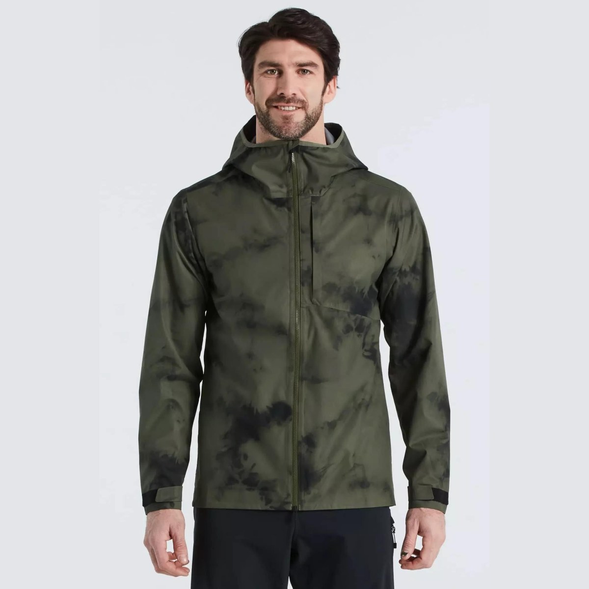 Specialized Trail Rain Jacket Altered-Edition M - Veľkosť: M | Farba: Zelená, Sivá · záber 1