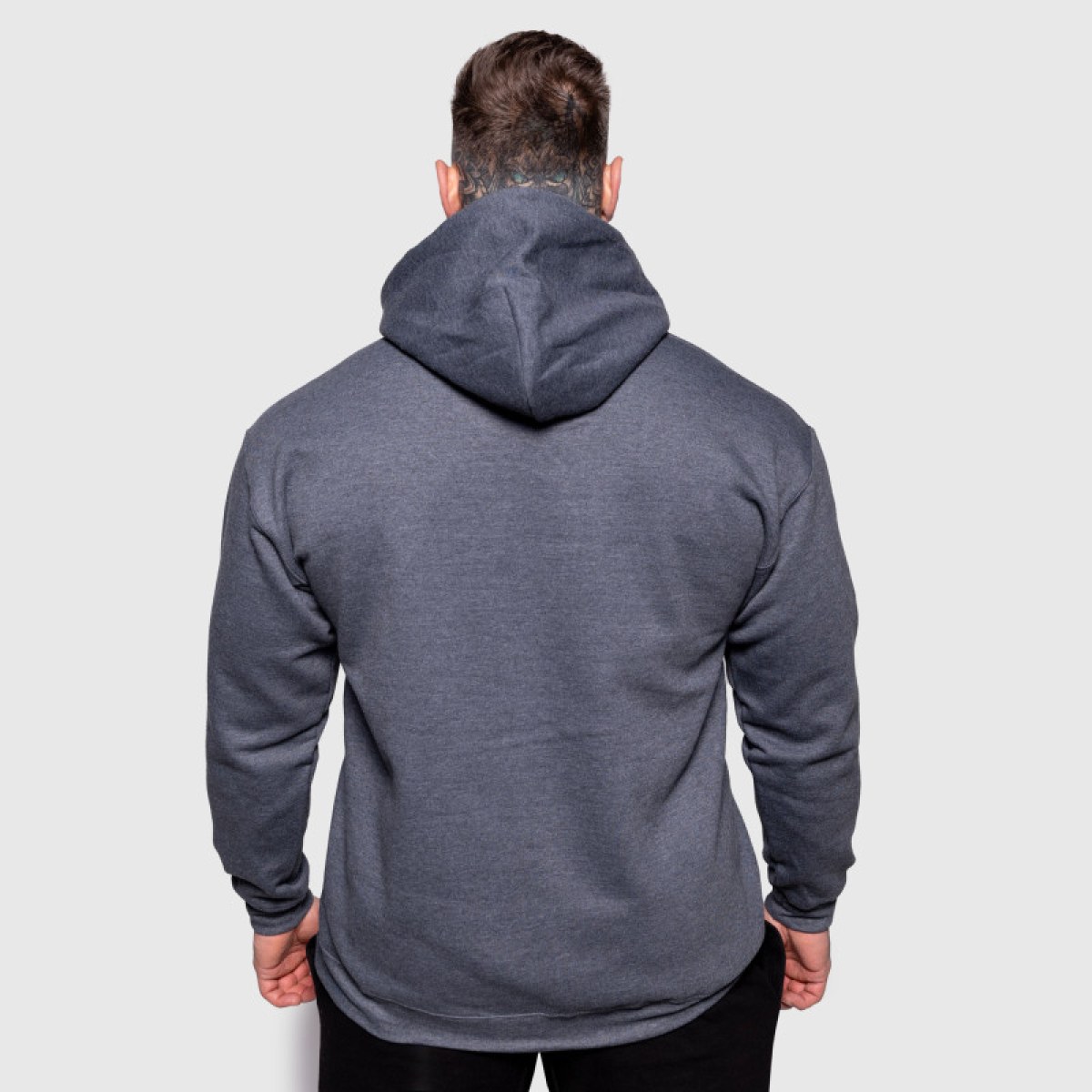 Oversize mikina Iron Aesthetics Cozy, sivá · záber 3