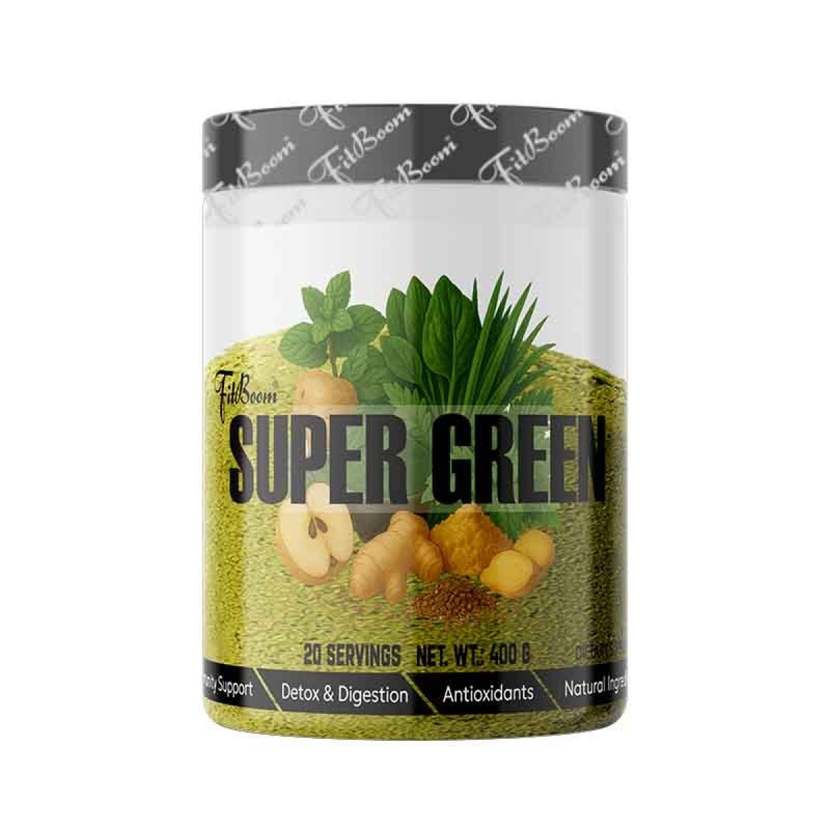 Super Green - FitBoom 400 g · záber 1
