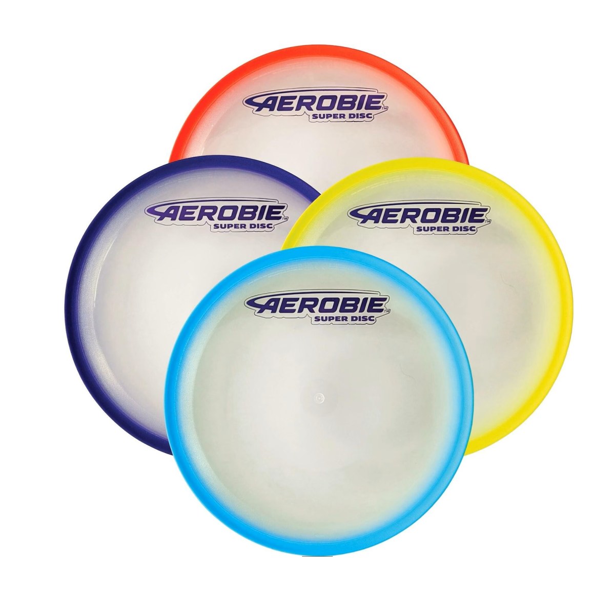 Frisbee - lietajúci tanier AEROBIE Superdisc - fialový · záber 1
