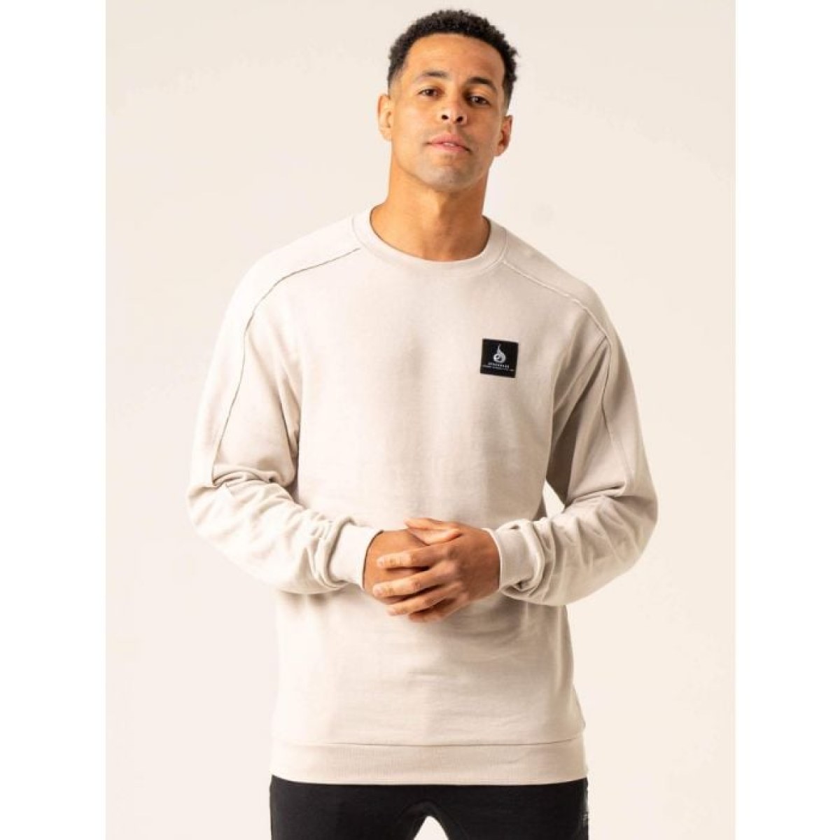 Ryderwear Pánska mikina Dynamic jumper Stone SS · záber 1