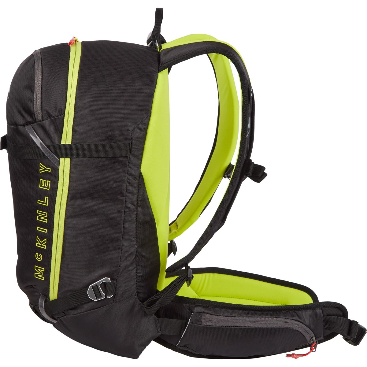 McKinley Black Burn CT 20 Alpine Backpack - Farba: Čierna | Objem: 16-20 · záber 3