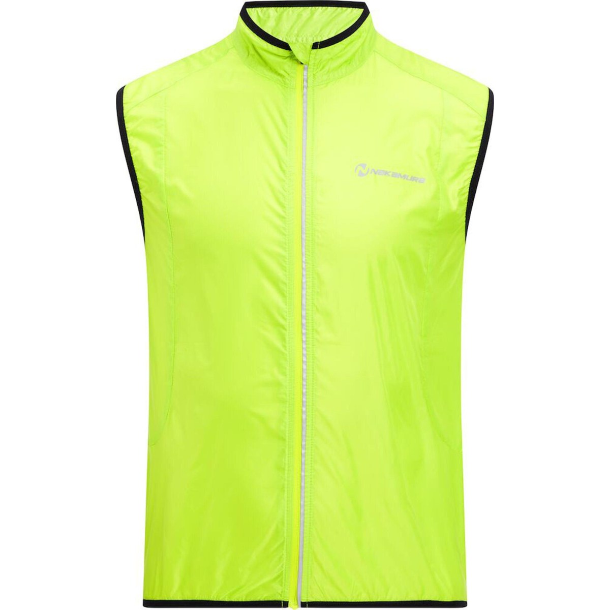 Nakamura Dambel II Cycling Gilet M - Veľkosť: S | Farba: Zelená, Žltá · záber 1