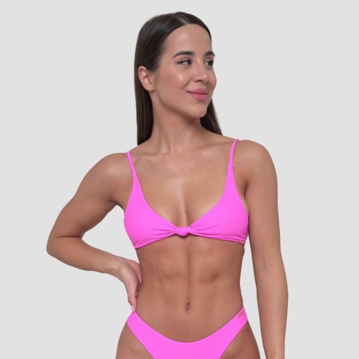 GymBeam Vrchný diel plaviek CURACAO Pink XL · záber 1