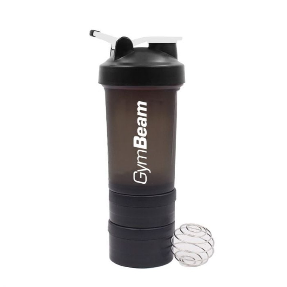 GymBeam Viacdielny šejker Blend Bottle Black White 600 ml · záber 1