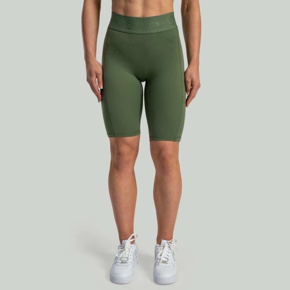 STRIX Dámske šortky Biker Lunar Cedar Green SS · záber 1
