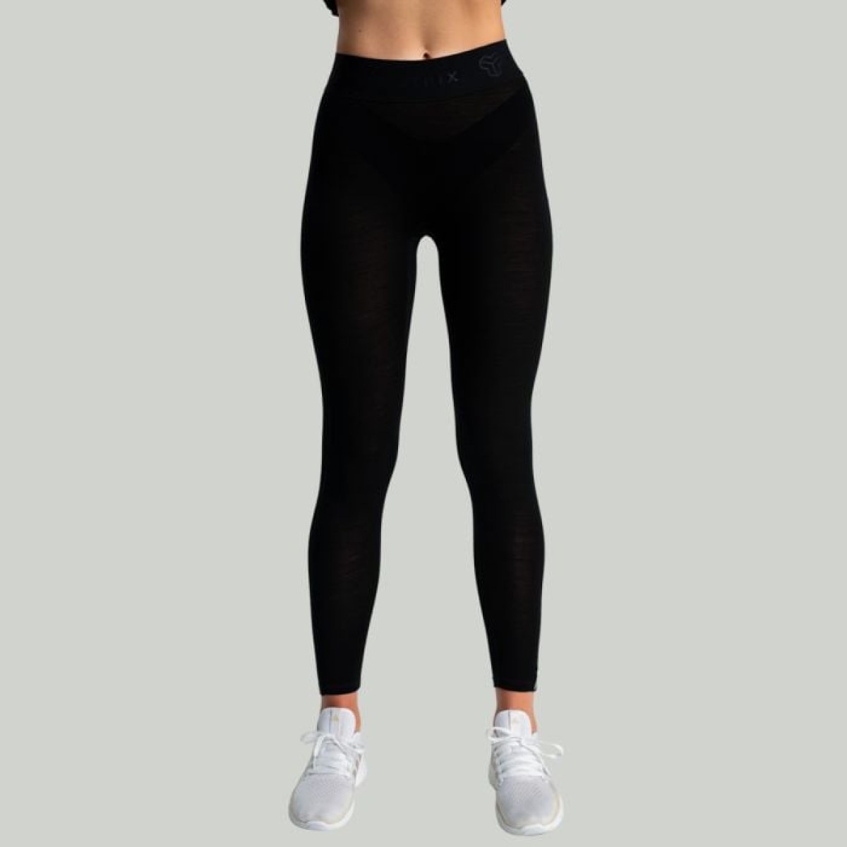 STRIX Dámske legíny MERINO I Black XSXS · záber 1
