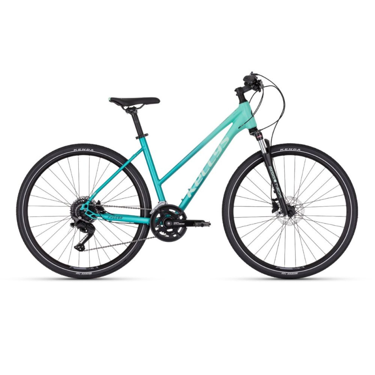Kellys PHEEBE 50 28" - model 2024 Aqua - S (17", 155-170 cm) · záber 1