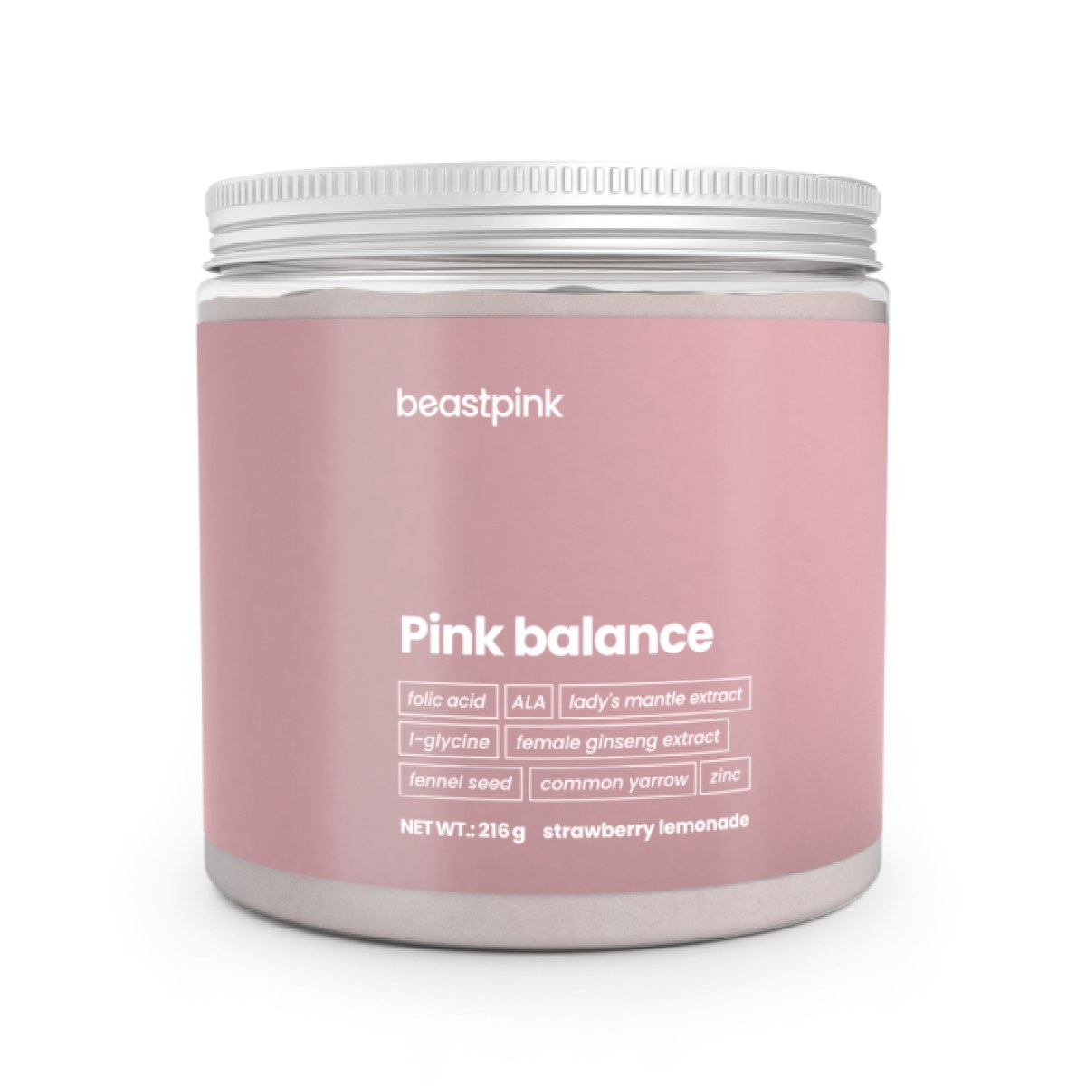 BeastPink Pink Balance jahodová limonáda · záber 1