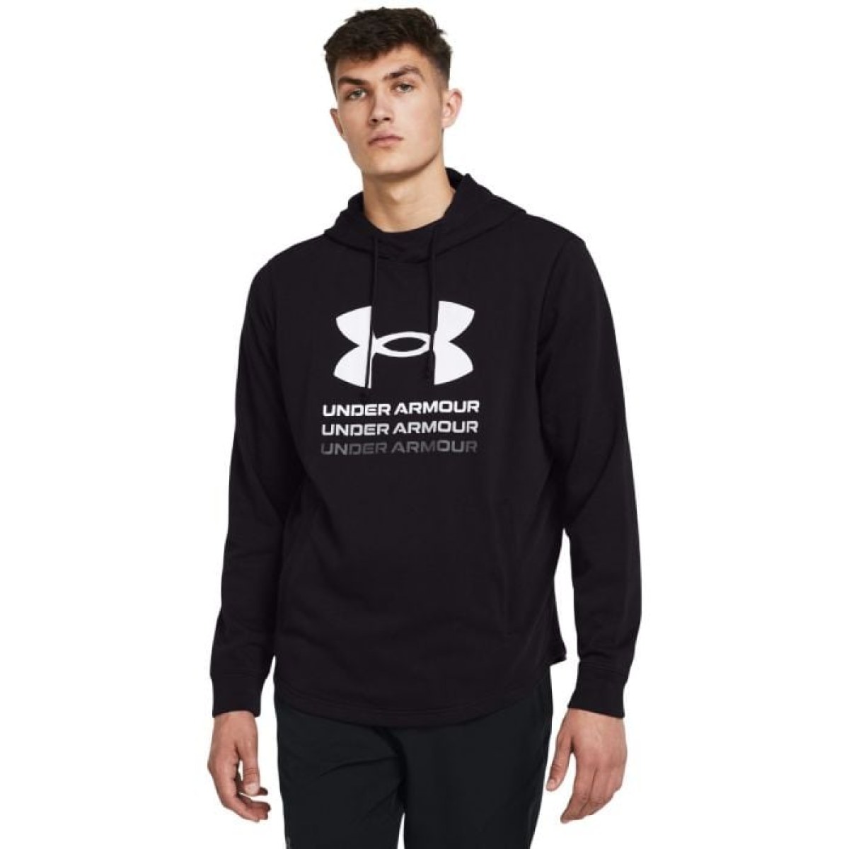 Under Armour Mikina Rival Terry Graphic HD Black XXL · záber 1
