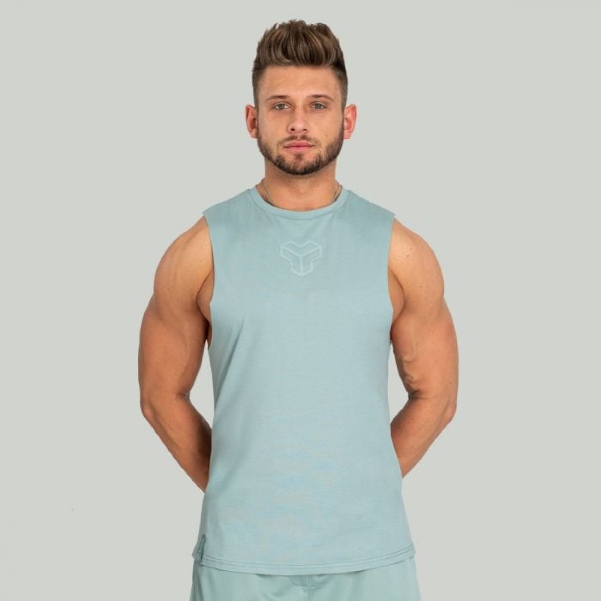 STRIX Tielko Essential Cut-Off Stone Blue XXL · záber 1