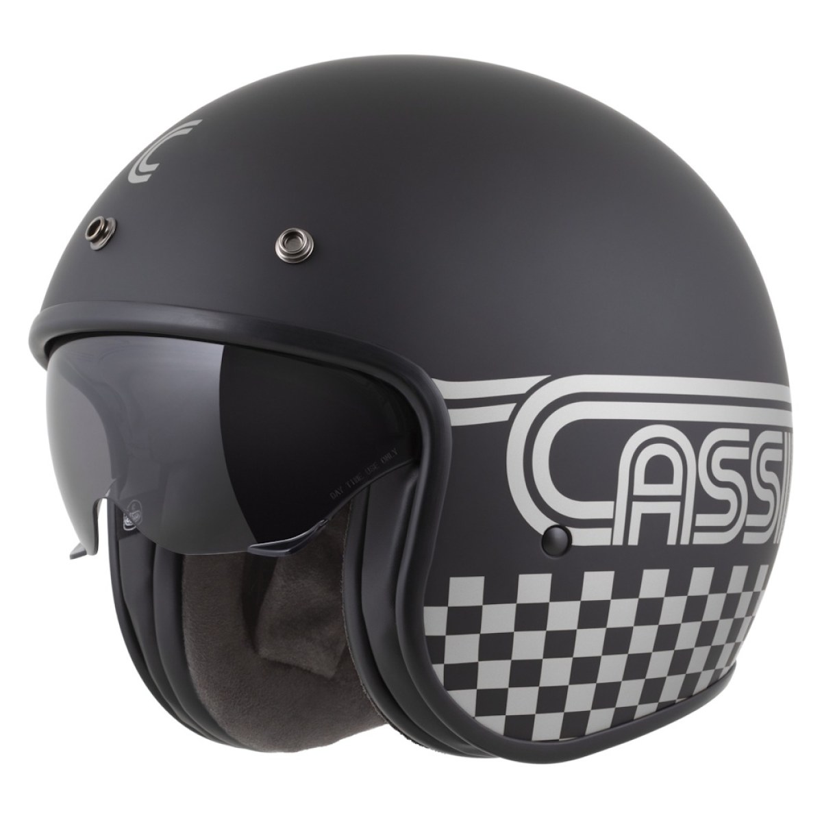 Cassida Oxygen Rondo 2.0 černá matná/stříbrná XL (61-62) · záber 2